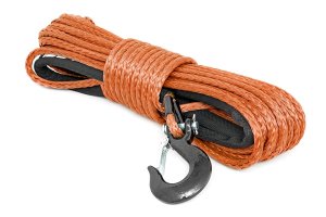 Synthetic Rope - Rough Country - 3/8 Inch | 85 Ft - Orange